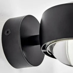 hofstein Applique murale Sapri Noir, 1 lumière