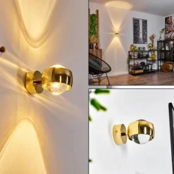 hofstein Applique murale Sapri Or, 1 lumière