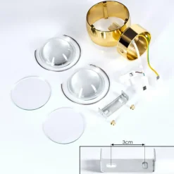 hofstein Applique murale Sapri Or, 1 lumière