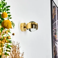 hofstein Applique murale Sapri Or, 1 lumière