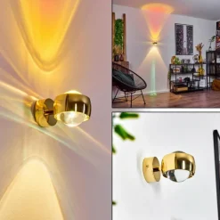 hofstein Applique murale Sapri Or, 1 lumière