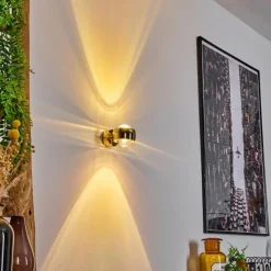 hofstein Applique murale Sapri Or, 1 lumière