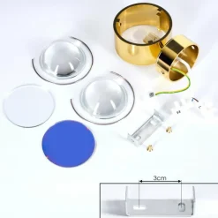 hofstein Applique murale Sapri Or, 1 lumière