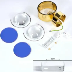 hofstein Applique murale Sapri Or, 1 lumière