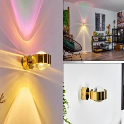 hofstein Applique murale Sapri Or, 1 lumière