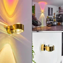 hofstein Applique murale Sapri Or, 1 lumière