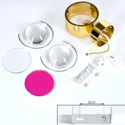 hofstein Applique murale Sapri Or, 1 lumière