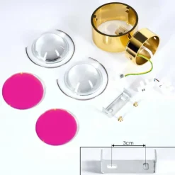 hofstein Applique murale Sapri Or, 1 lumière