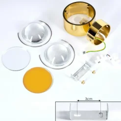 hofstein Applique murale Sapri Or, 1 lumière