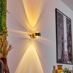 hofstein Applique murale Sapri Or, 1 lumière