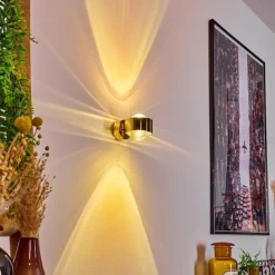 hofstein Applique murale Sapri Or, 1 lumière