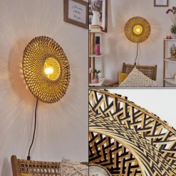 Luminaires Scandinaves-hofstein Applique murale Shelbourne Noir, 1 lumière