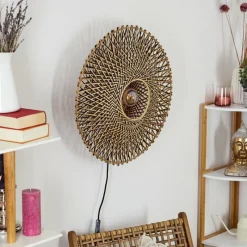 Luminaires Scandinaves-hofstein Applique murale Shelbourne Noir, 1 lumière