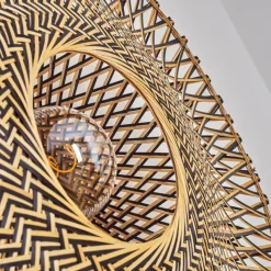 Luminaires Scandinaves-hofstein Applique murale Shelbourne Noir, 1 lumière