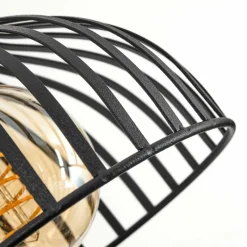 Lampes Dorées-hofstein Applique murale Sivergues Noir, 1 lumière