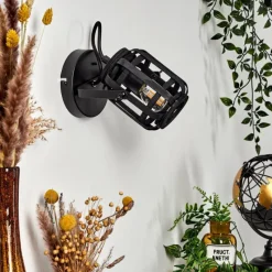 Luminaires Scandinaves-hofstein Applique murale Teheran Noir, 1 lumière