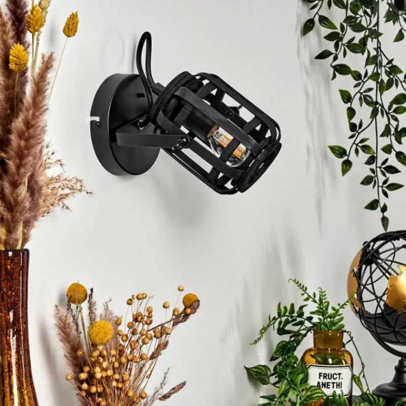 Luminaires Scandinaves-hofstein Applique murale Teheran Noir, 1 lumière