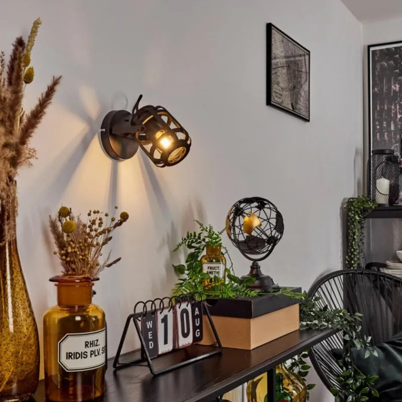 Luminaires Scandinaves-hofstein Applique murale Teheran Noir, 1 lumière