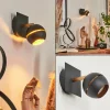 hofstein Applique murale Tome LED Laiton, Noir, 1 lumière* Spots Et Projecteurs