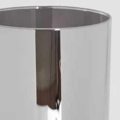 Suspension Verre Fumé-hofstein Applique murale Vaurois Laiton, Noir, 1 lumière