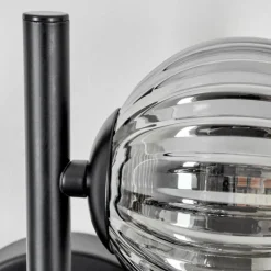 hofstein Applique murale - Verre 10 cm Chehalis Fumé, 3 lumières