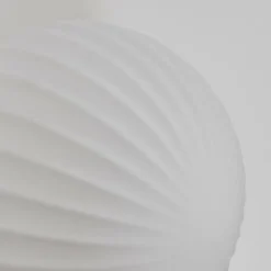 hofstein Applique murale - Verre 12 cm Chehalis Blanc, 1 lumière