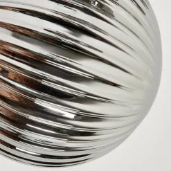 hofstein Applique murale - Verre 15 cm Chehalis Fumé, 1 lumière