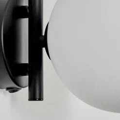 hofstein Applique murale - Verre 15 cm Chehalis Blanc, 1 lumière