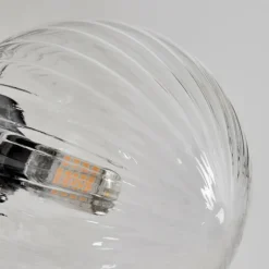 hofstein Applique murale - Verre 12 cm Chehalis Clair, 1 lumière