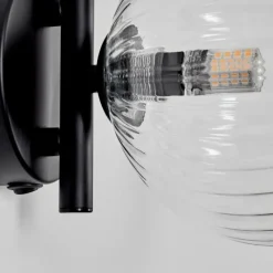 hofstein Applique murale - Verre 15 cm Chehalis Clair, 1 lumière