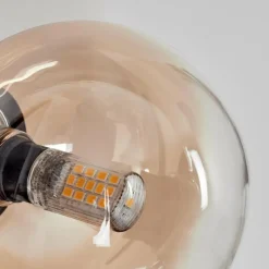 hofstein Applique murale - Verre 10 cm Chehalis Ambre, 1 lumière