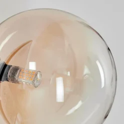 hofstein Applique murale - Verre 15 cm Chehalis Ambre, Clair, 1 lumière