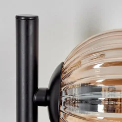 hofstein Applique murale - Verre 10 cm, 12 cm Chehalis Ambre, 3 lumières