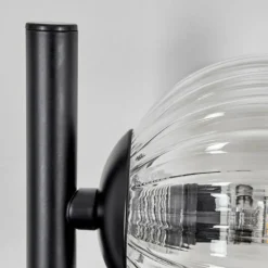 hofstein Applique murale - Verre 10 cm, 12 cm Chehalis Ambre, Clair, Fumé, 3 lumières