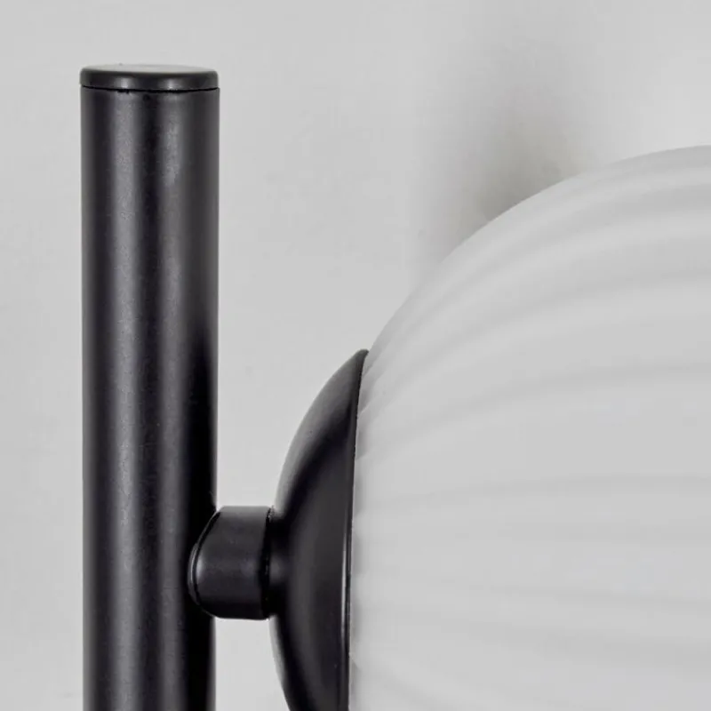 hofstein Applique murale - Verre 10 cm, 12 cm Chehalis Blanc, 3 lumières