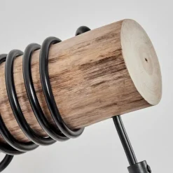 hofstein Applique murale - Verre 15 cm Koyoto Écru, Noir, 1 lumière