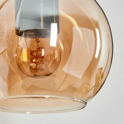 hofstein Applique murale - Verre 15 cm Koyoto Écru, Noir, 1 lumière