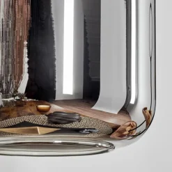 hofstein Applique murale - Verre 15 cm Lauden Écru, Noir, 1 lumière