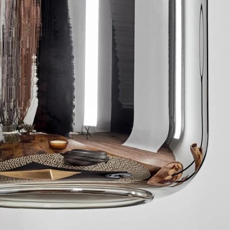 hofstein Applique murale - Verre 15 cm Lauden Écru, Noir, 1 lumière