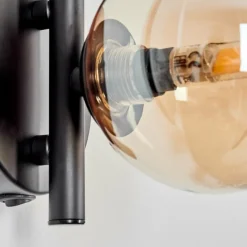 hofstein Applique murale - Verre Chehalis Ambre, 1 lumière