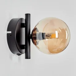 hofstein Applique murale - Verre Chehalis Ambre, 1 lumière