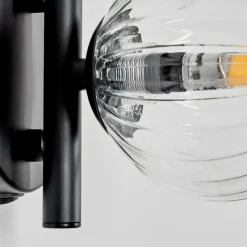 hofstein Applique murale - Verre Chehalis Clair, 1 lumière