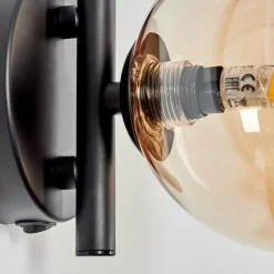 hofstein Applique murale - Verre Chehalis Ambre, 1 lumière