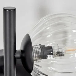 hofstein Applique murale - Verre Chehalis Clair, 2 lumières