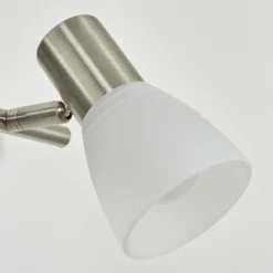 hofstein Applique murale Villaseca LED Nickel mat, 2 lumières