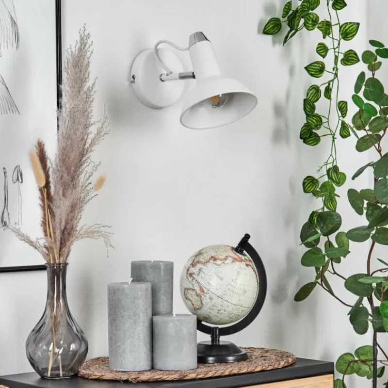 Luminaires Scandinaves-hofstein Applique murale Vouzy Blanc, 1 lumière