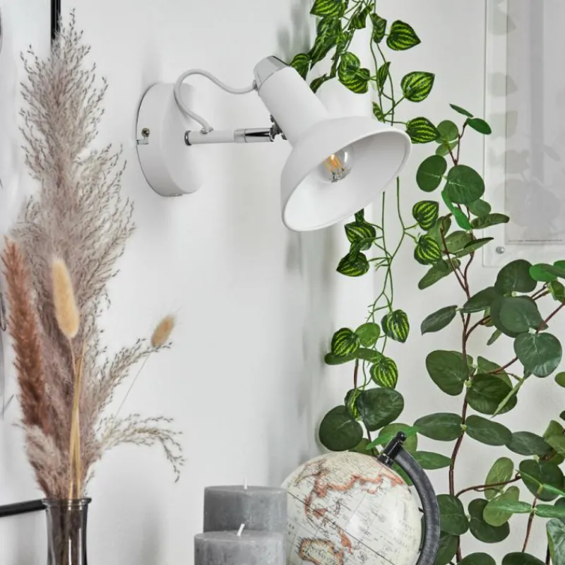 Luminaires Scandinaves-hofstein Applique murale Vouzy Blanc, 1 lumière