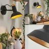 Lampes Vintages & Rétros-hofstein Applique murale Vouzy Noir, 1 lumière