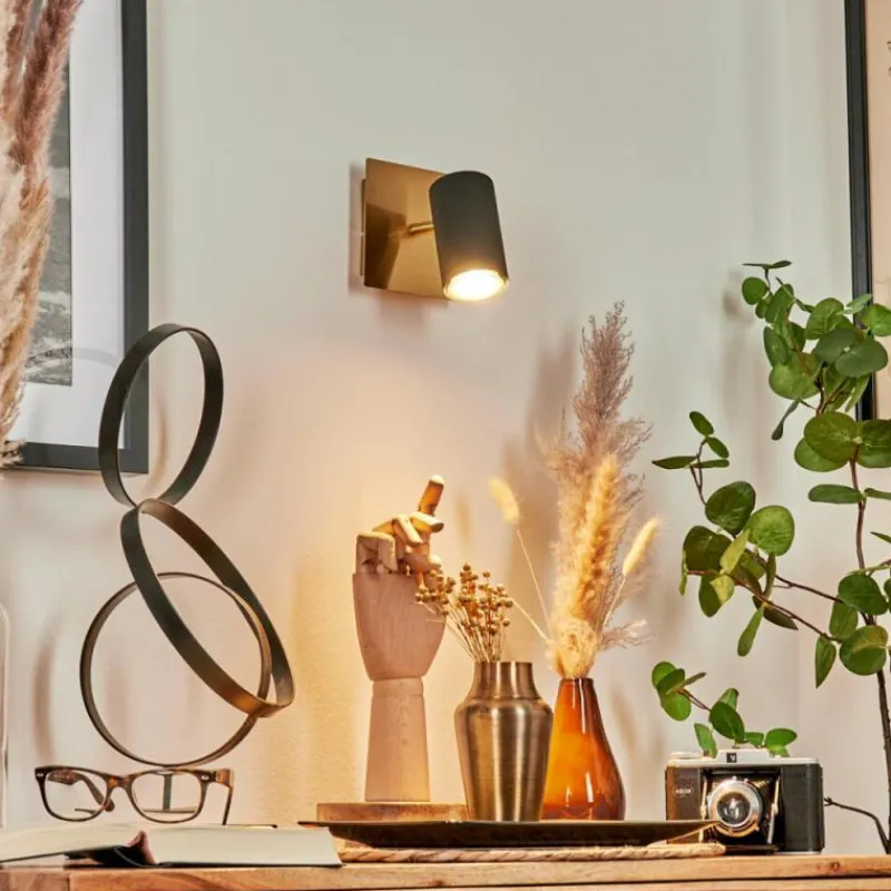 Lampes Dorées-hofstein Applique murale Zuoz Or, 1 lumière