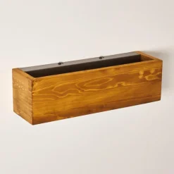 hofstein Applique murale Adak LED Bois foncé, 1 lumière